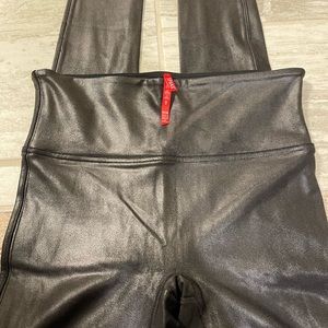 Spanx Faux Leather Leggings M